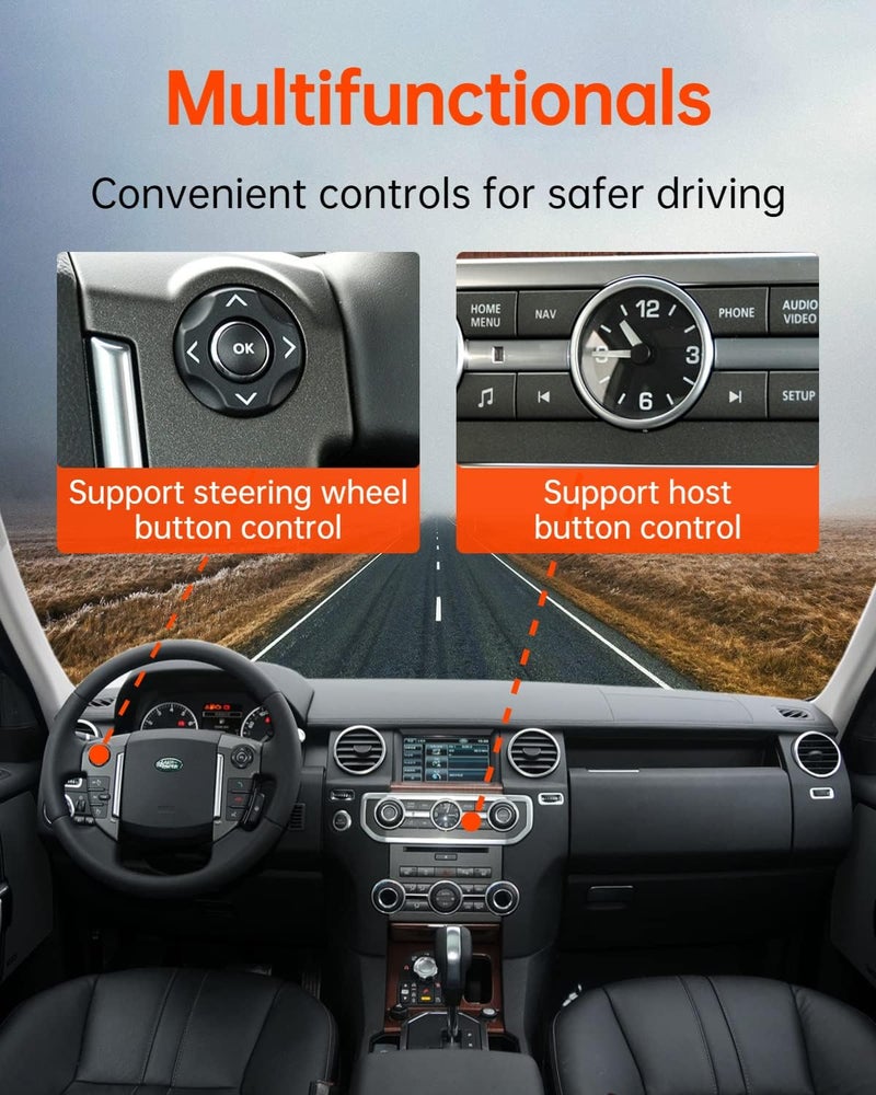 Gitank Bluetooth 5.0 aptX-HD Adapter for Range Rover, Land Rover, Jaguar iPod iPhone Music Interface Wireless Audio Car Kit - Image 3